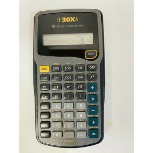Texas‎ Instruments TI- 30XA Scientific Calculator with Cover  Great Condition